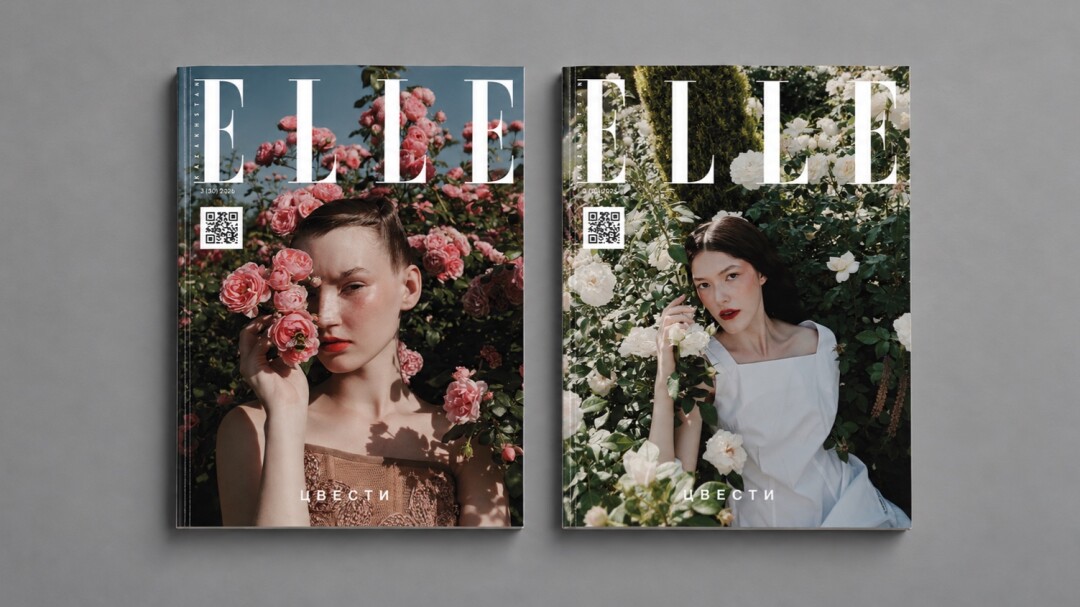 Диджитал-обложки осеннего номера ELLE Kazakhstan