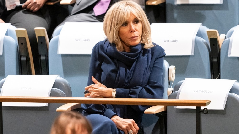 Брижит Макрон подверглась критике