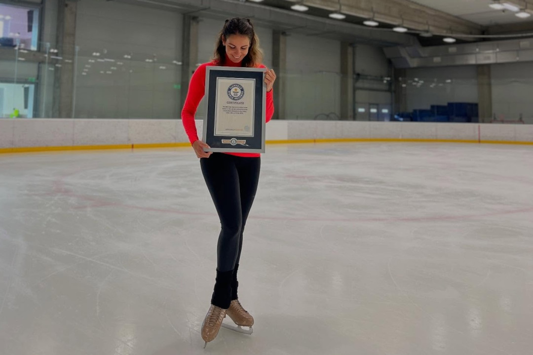 Венгерская фигуристка установила необычный рекорд Гиннесса