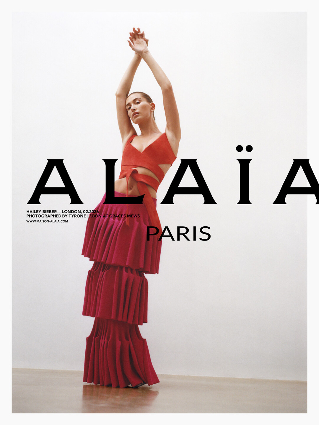 Икона в галерее: Хейли Бибер стала лицом новой кампании Alaïa