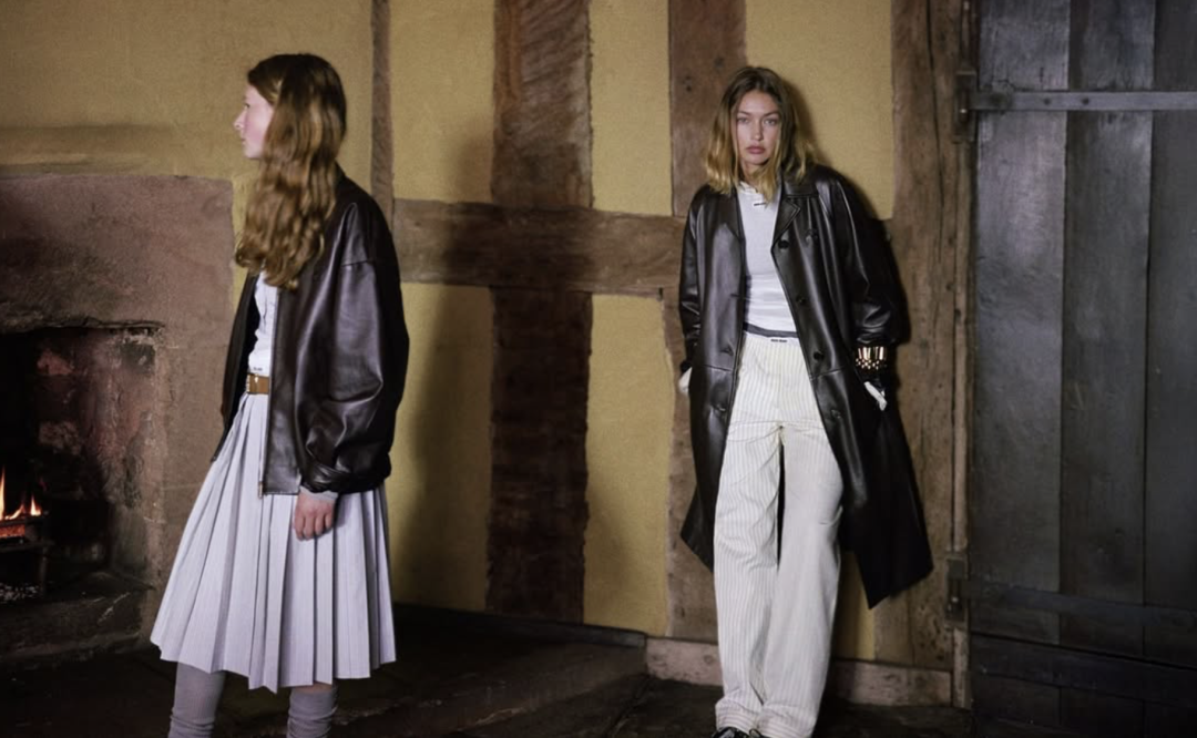 Джиджи Хадид стала лицом зимней кампании Miu Miu