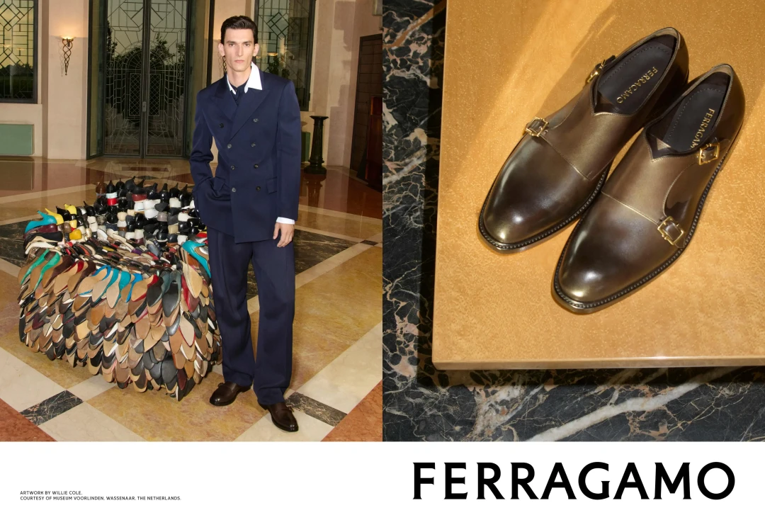 Анок Яй, Виттория Черетти и трон из туфель: Ferragamo показали самый сюрреалистичный кампейн сезона
