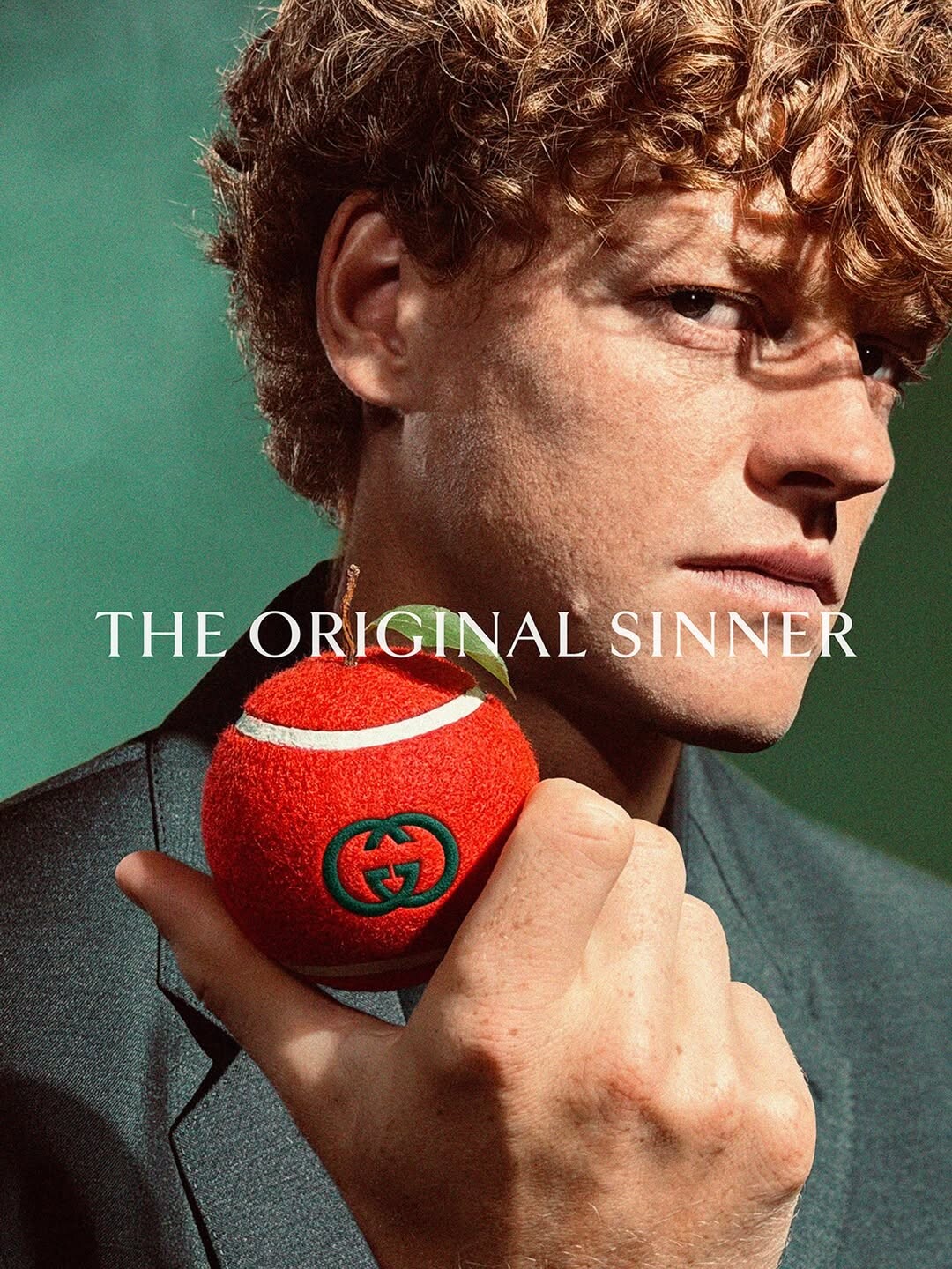 Главный «грешник» в мире моды: Янник Синнер в новой ироничной кампании Gucci