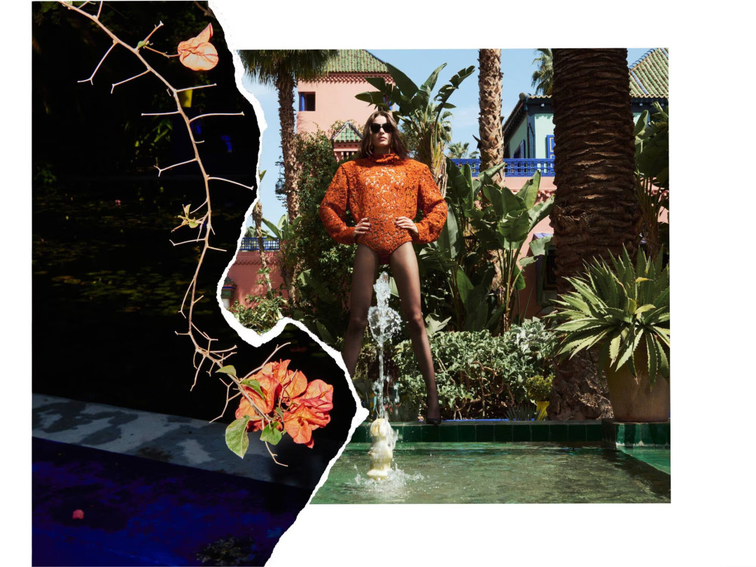 Saint Laurent переносит нас в Марракеш в новой зимней кампании