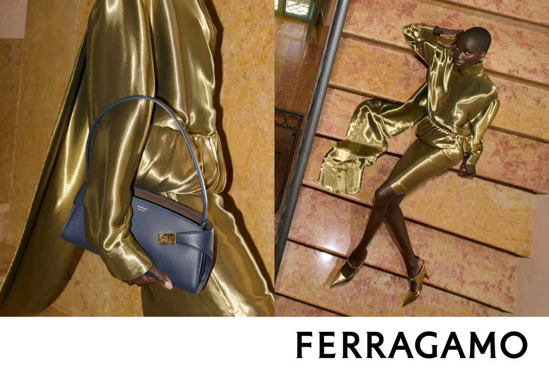Анок Яй, Виттория Черетти и трон из туфель: Ferragamo показали самый сюрреалистичный кампейн сезона