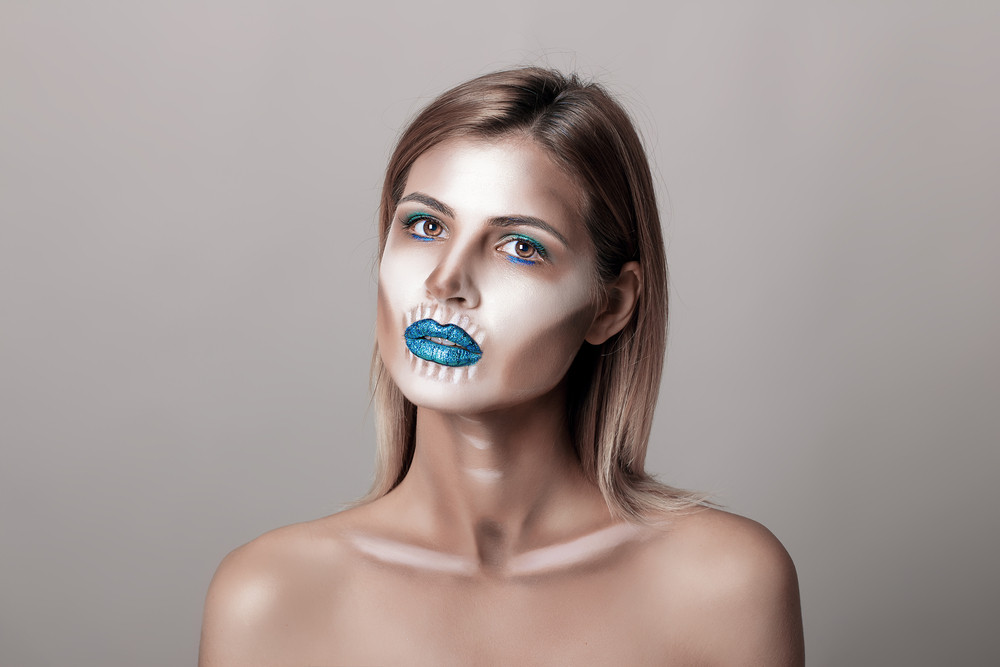 хэллоуинский грим