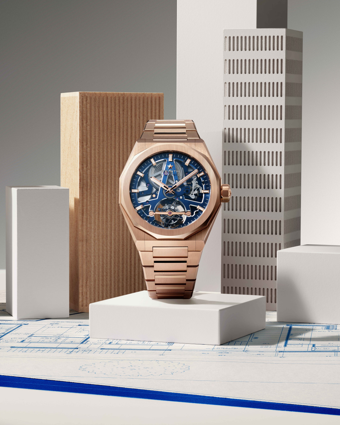 Часы в большом городе