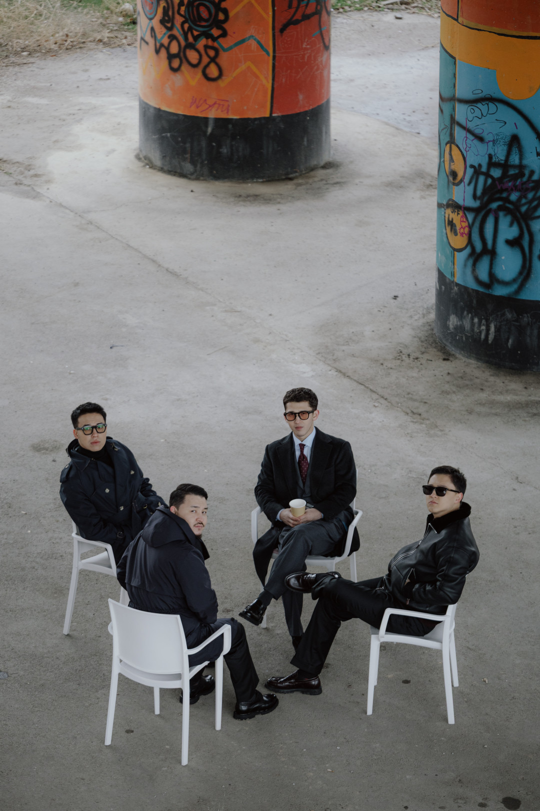 Актеры фильма «Черный двор» в объективe Esquire Kazakhstan