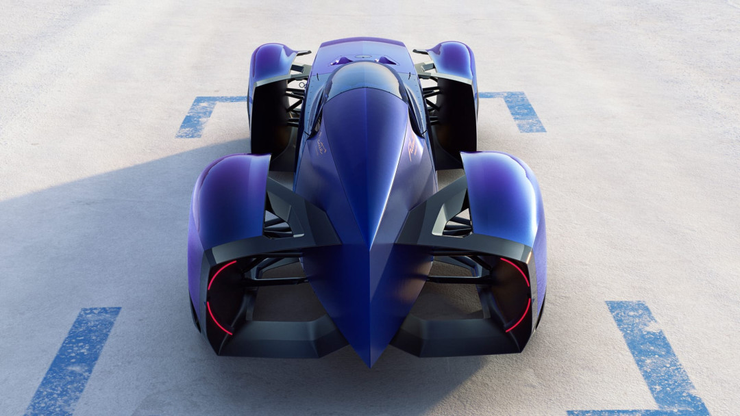 Renault представила концепт ретрофутуристичного болида