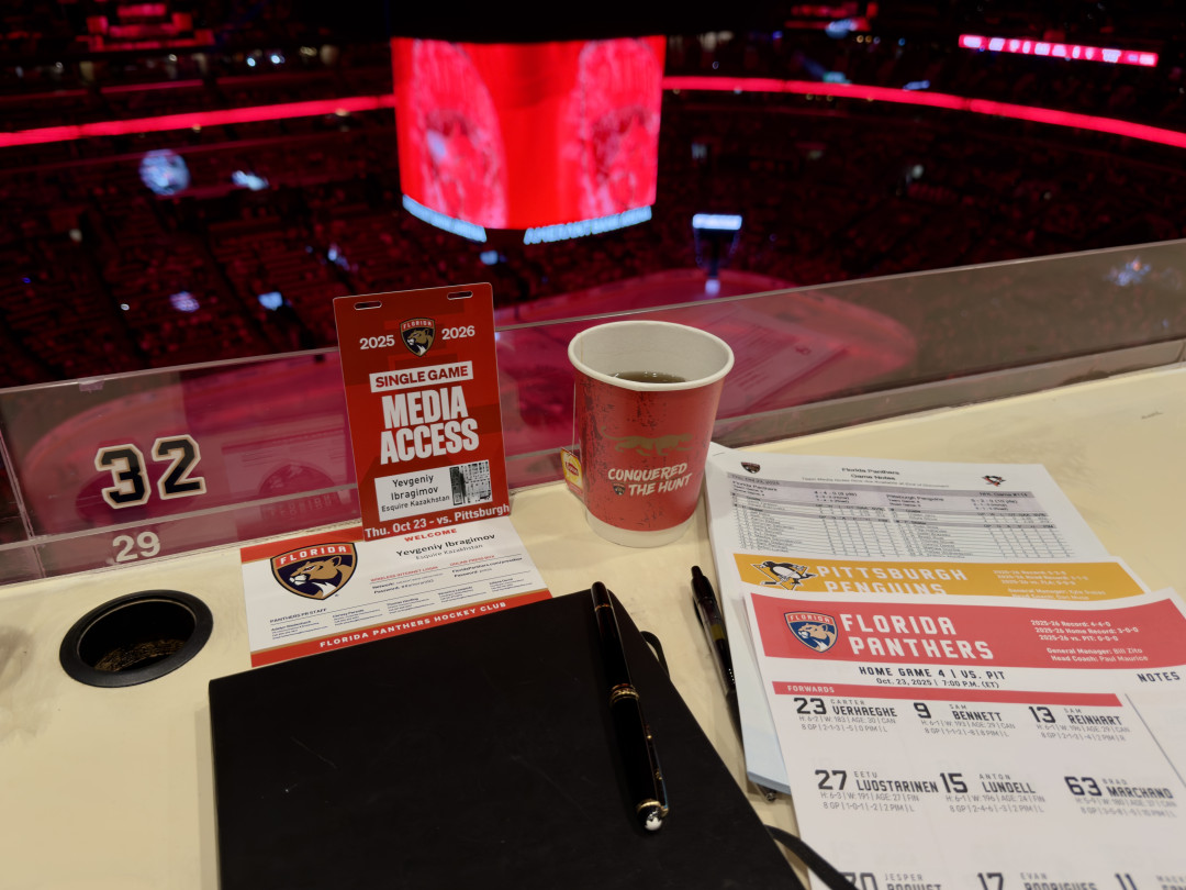 NHL. Конец первого периода