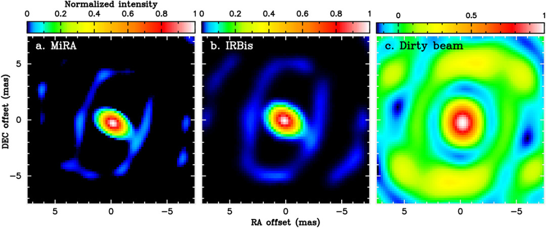 Впервые получено прямое изображение звезды за пределами Млечного Пути