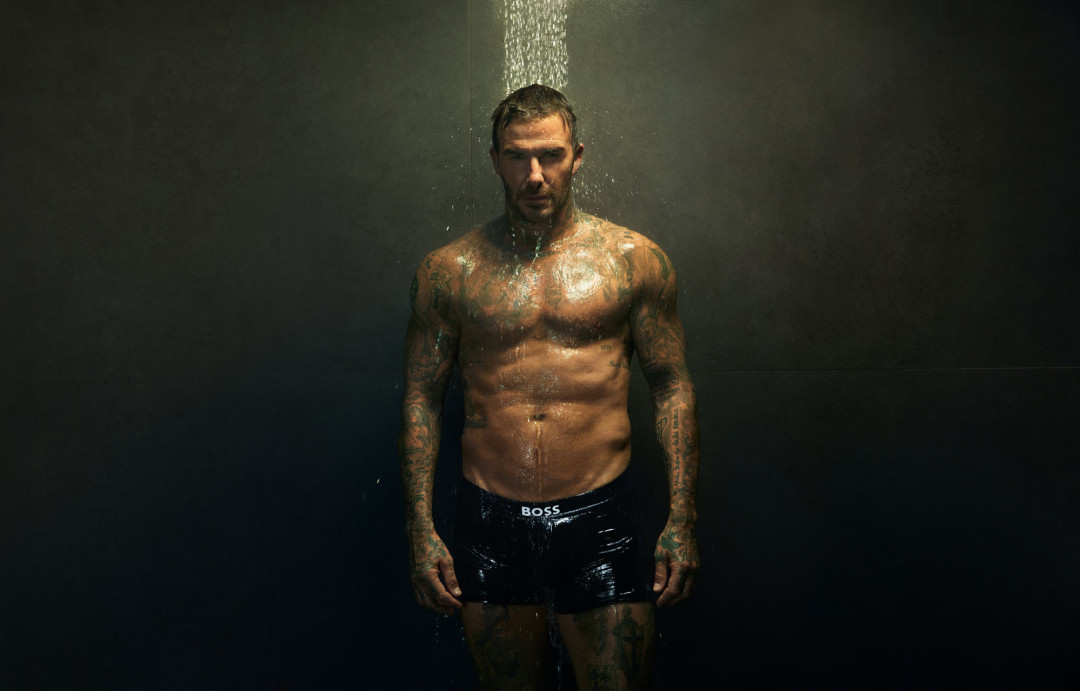 Дэвид Бекхэм в новой кампании BOSS ONE Bodywear
