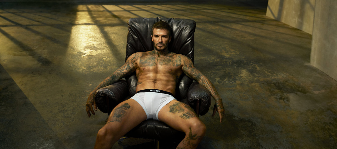 Дэвид Бекхэм в новой кампании BOSS ONE Bodywear
