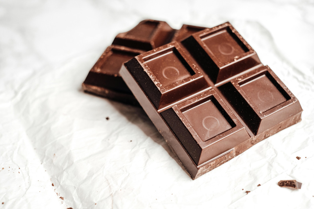 chocolate-slices-on-white-background-image