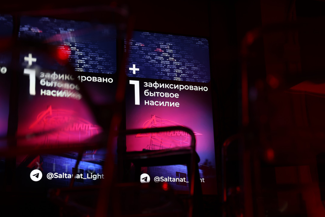 Социальный проект «Свет Салтанат» в реальном времени отображает статистику бытового насилия в Казахстане