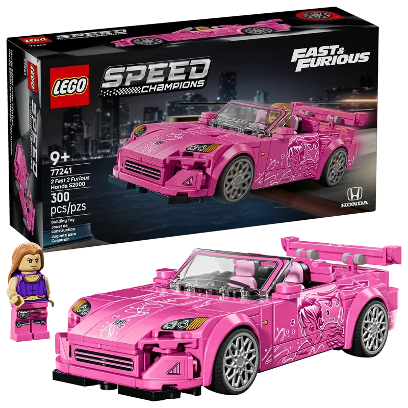 Розовая Honda из фильма «Двойной форсаж» попала в набор Lego