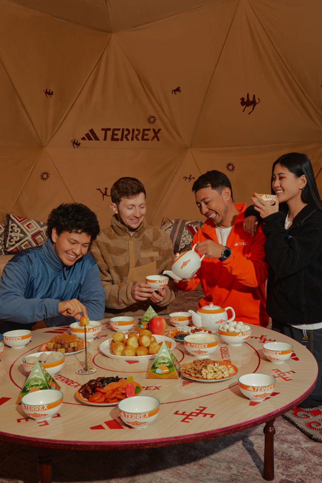 group-of-people-at-an-adidas-terrex-table-image