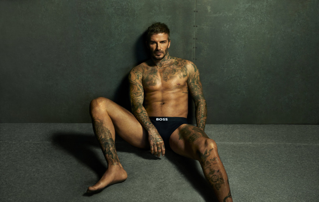 Дэвид Бекхэм в новой кампании BOSS ONE Bodywear