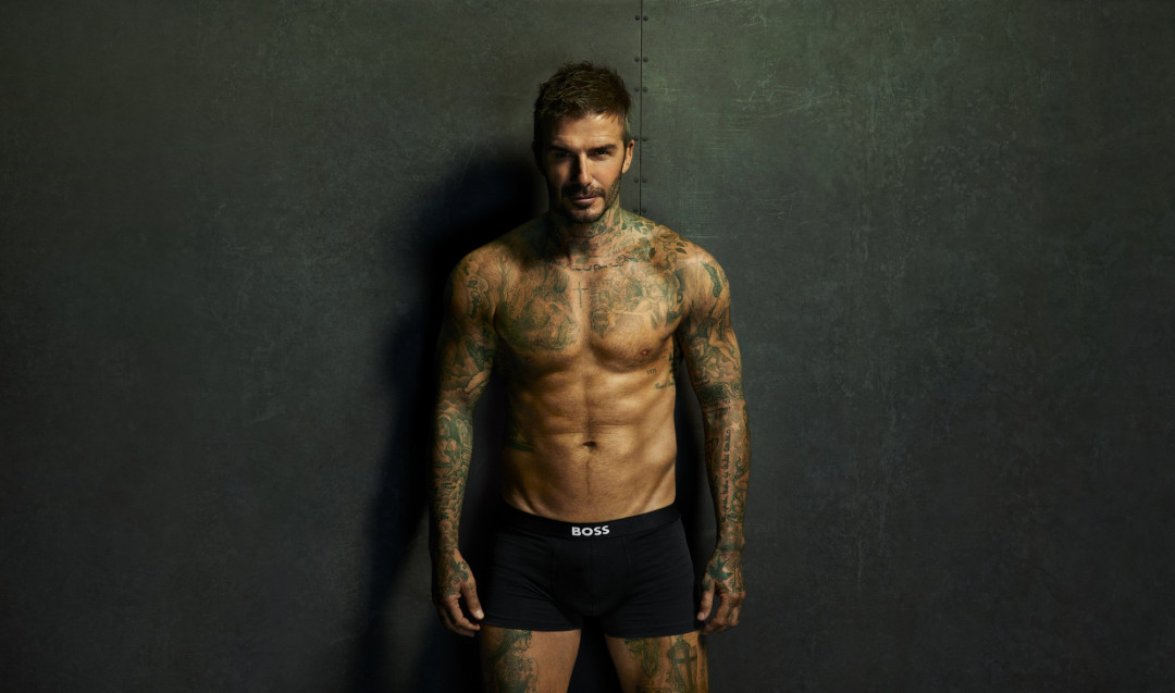 Дэвид Бекхэм в новой кампании BOSS ONE Bodywear