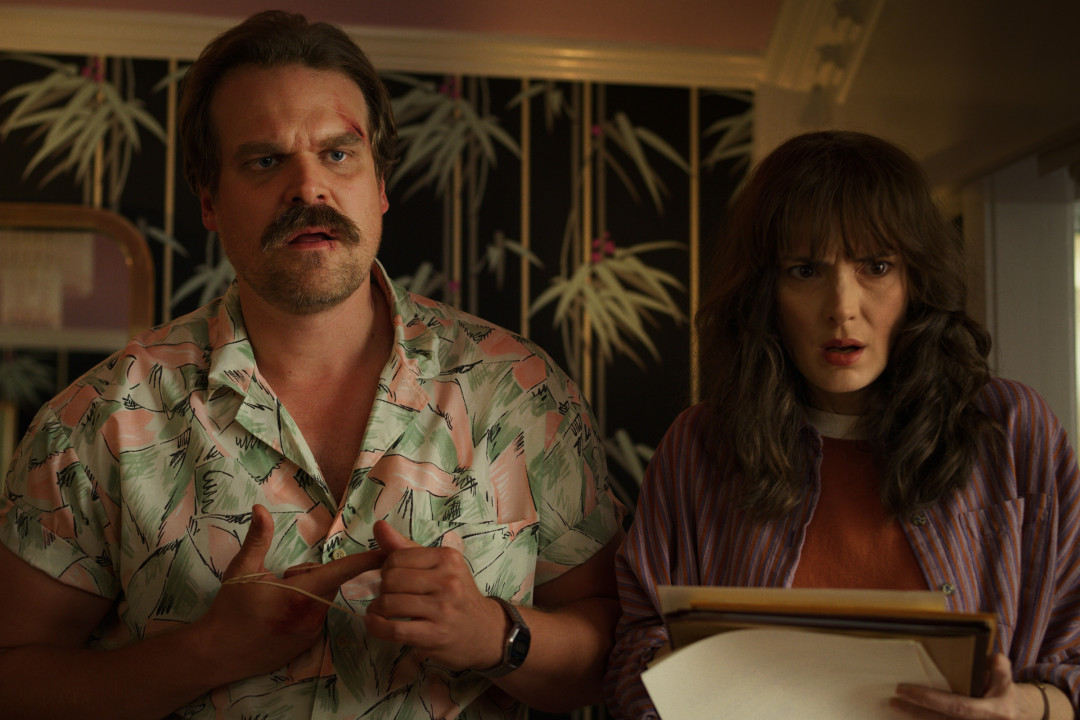 Дэвид Харбор, "Stranger Things" сериалынан кадр