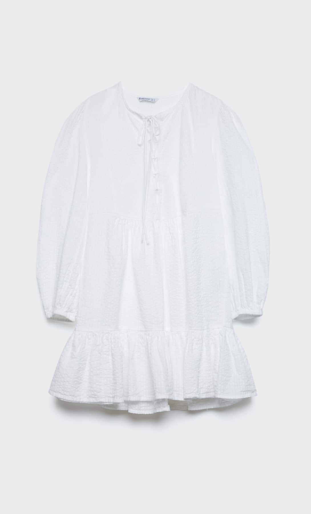 белое платье