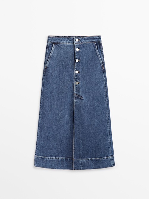 джинсовые юбки