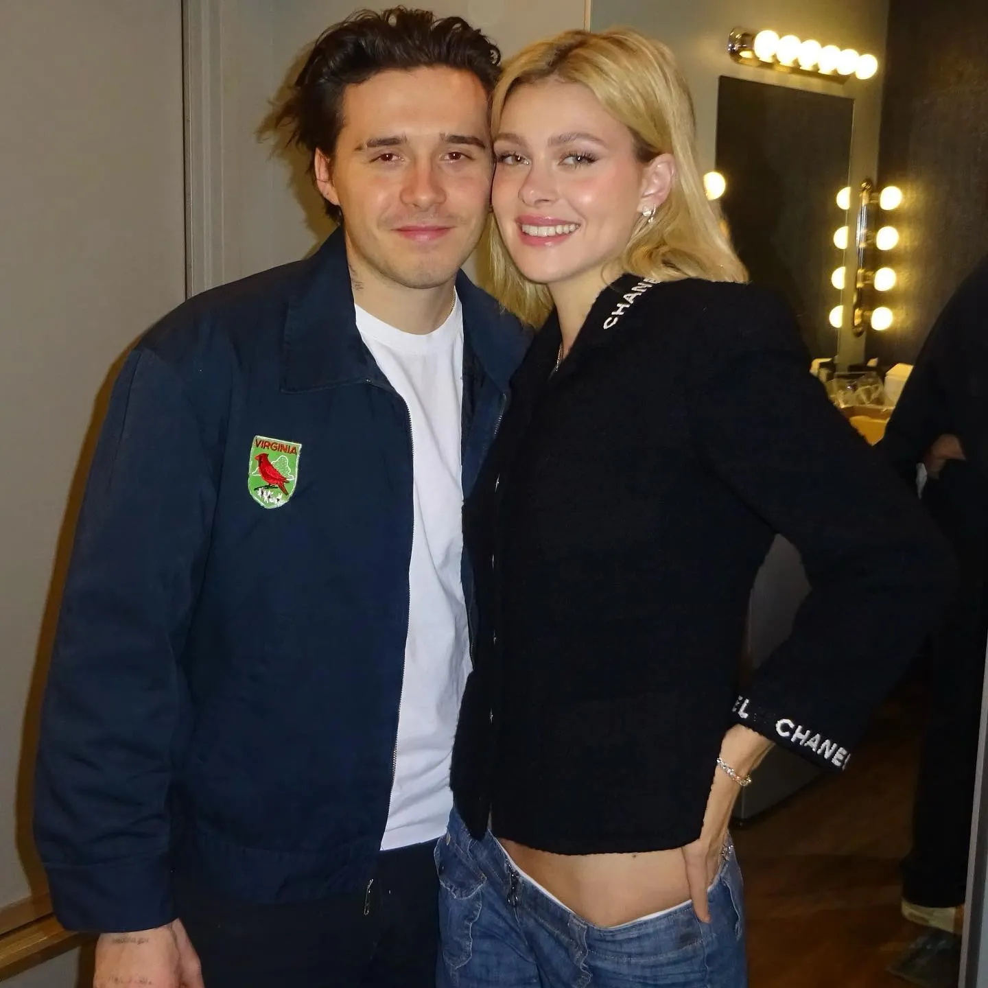 Бруклин Бекхэм и Никола Пельтц