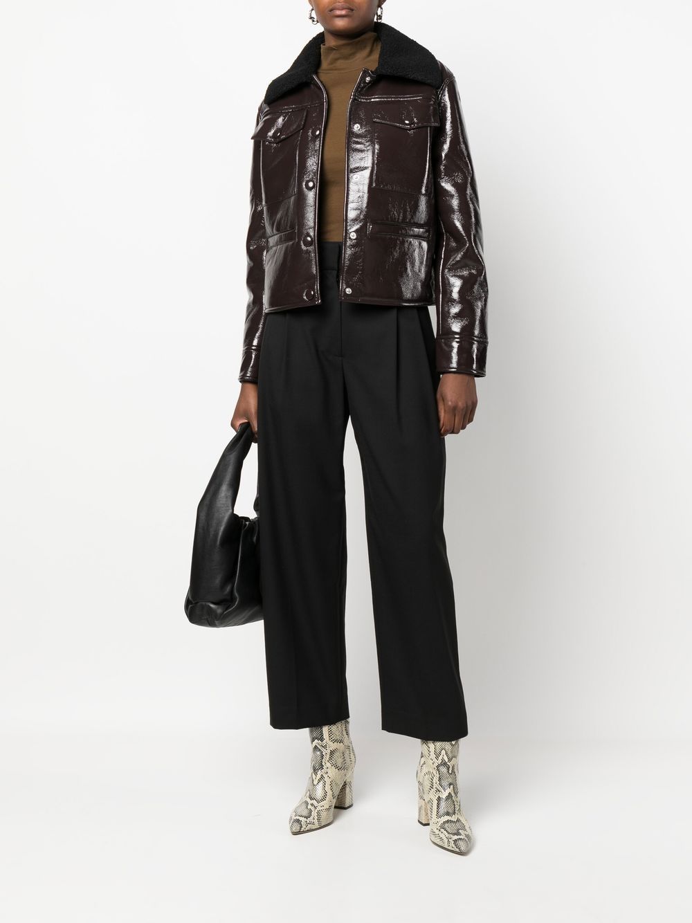 Жакеты из эко-кожи