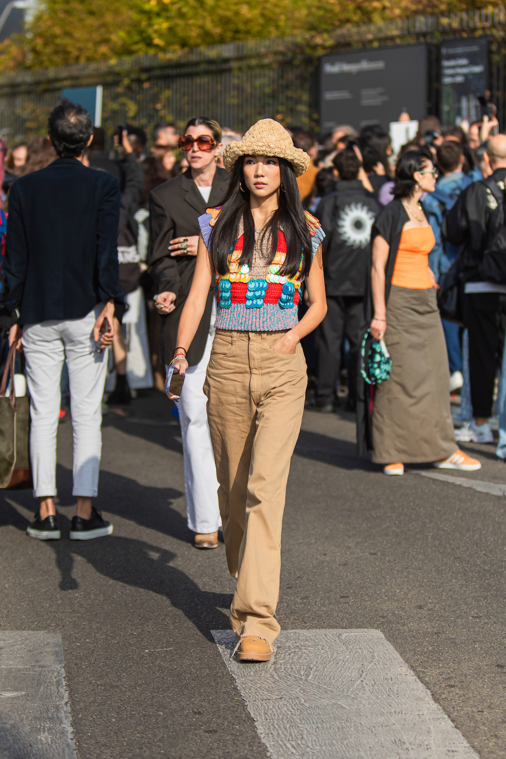 street style в Милане