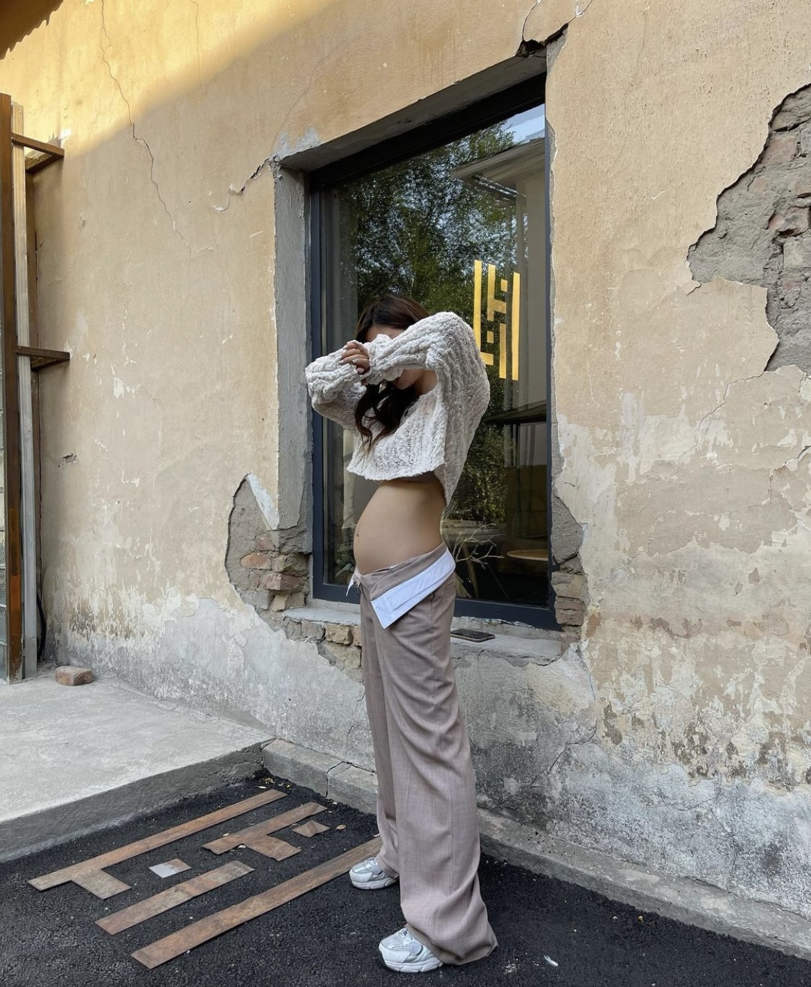 Вероника Тен Беременна