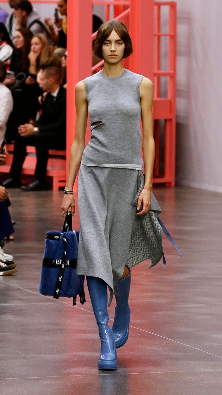 Fendi Alberta Ferretti Неделя моды