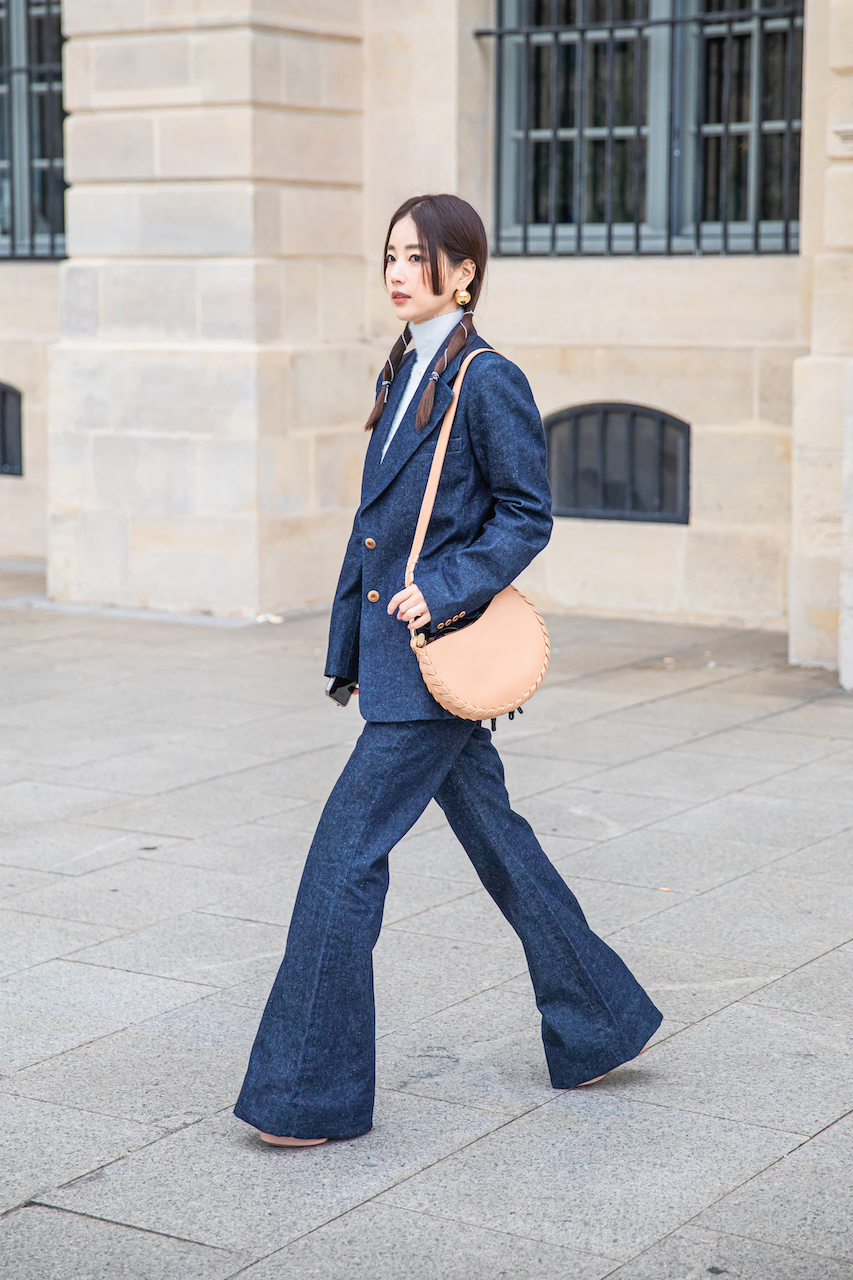 Стритстайл на Неделе моды в Париже весна-лето 2023