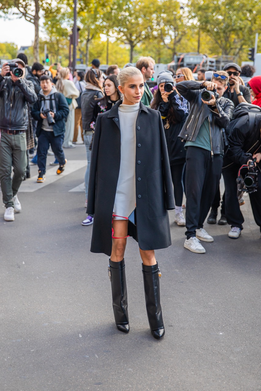 Стритстайл на Неделе моды в Париже весна-лето 2023