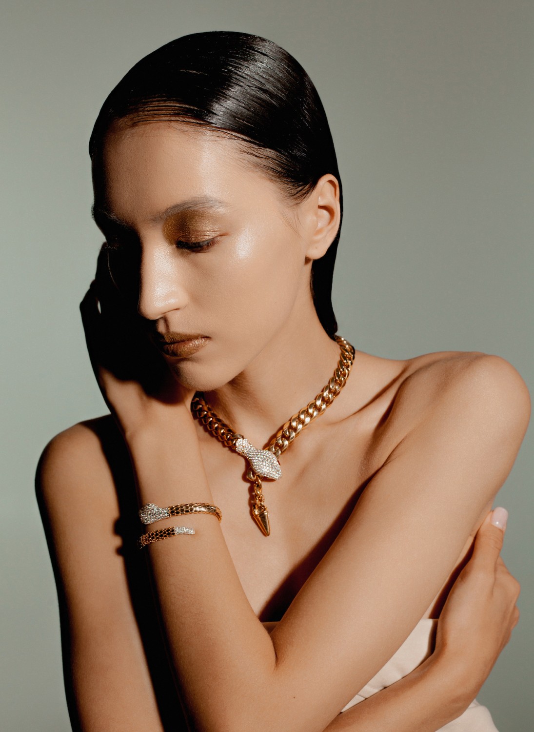  бьюти-съемка для Elle Kazakhstan