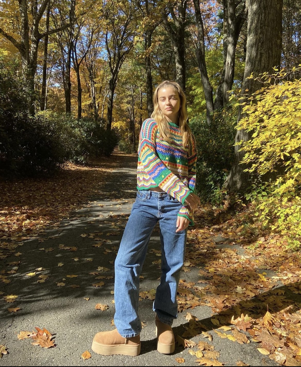 Угги на платформе Тренд