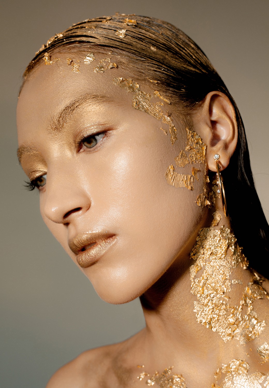  бьюти-съемка для Elle Kazakhstan