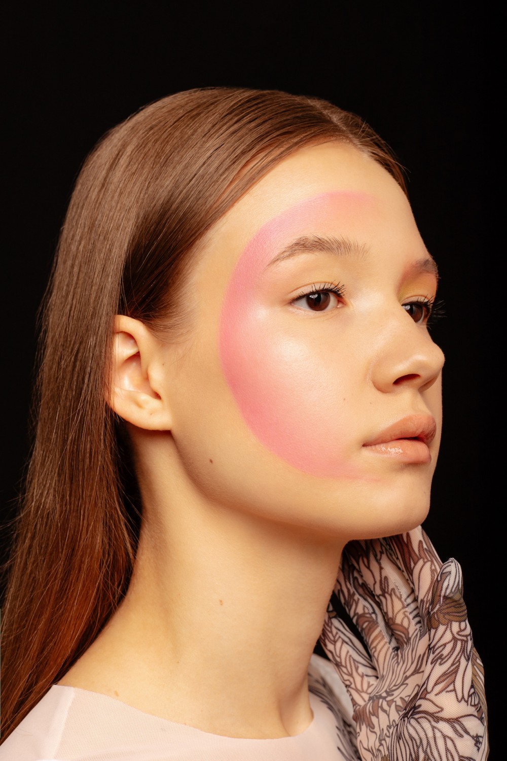 бьюти-съемка для Elle Kazakhstan