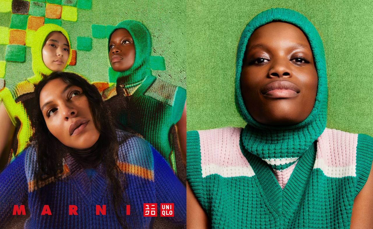 Казахстанская Модель Marni Uniqlo