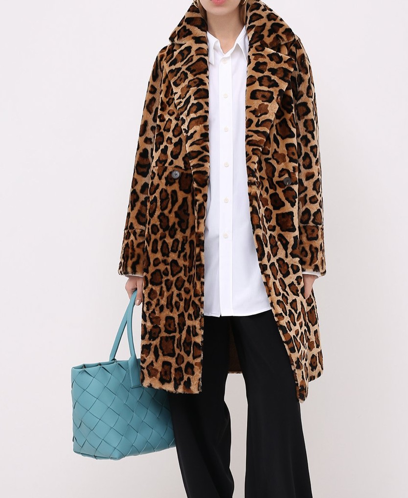 Леопардовая шуба где купить