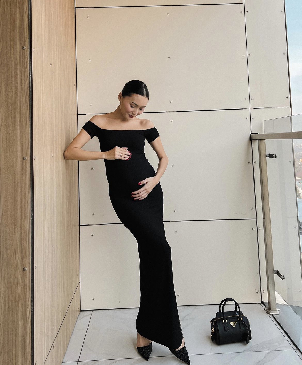 Айсауле Бакытбек беременна