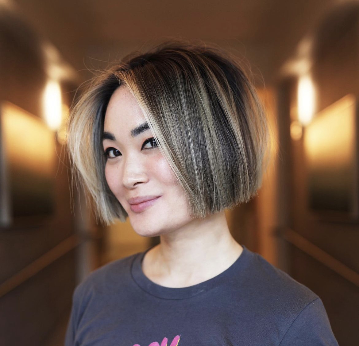 Slob модная стрижка 