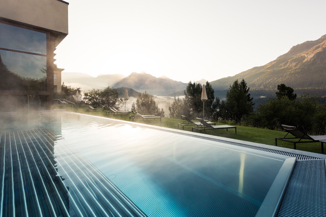 отель Kulm Hotel St. Moritz Санкт-Мориц