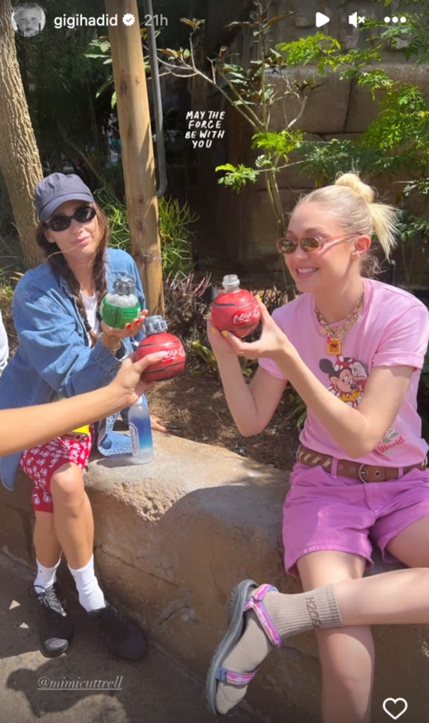 Джиджи Хадид день рождения Disney