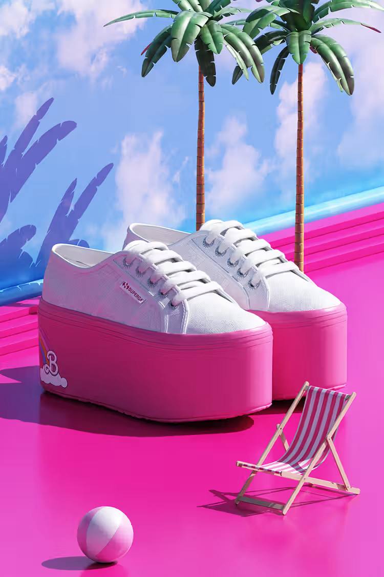 Кеды Barbie Superga