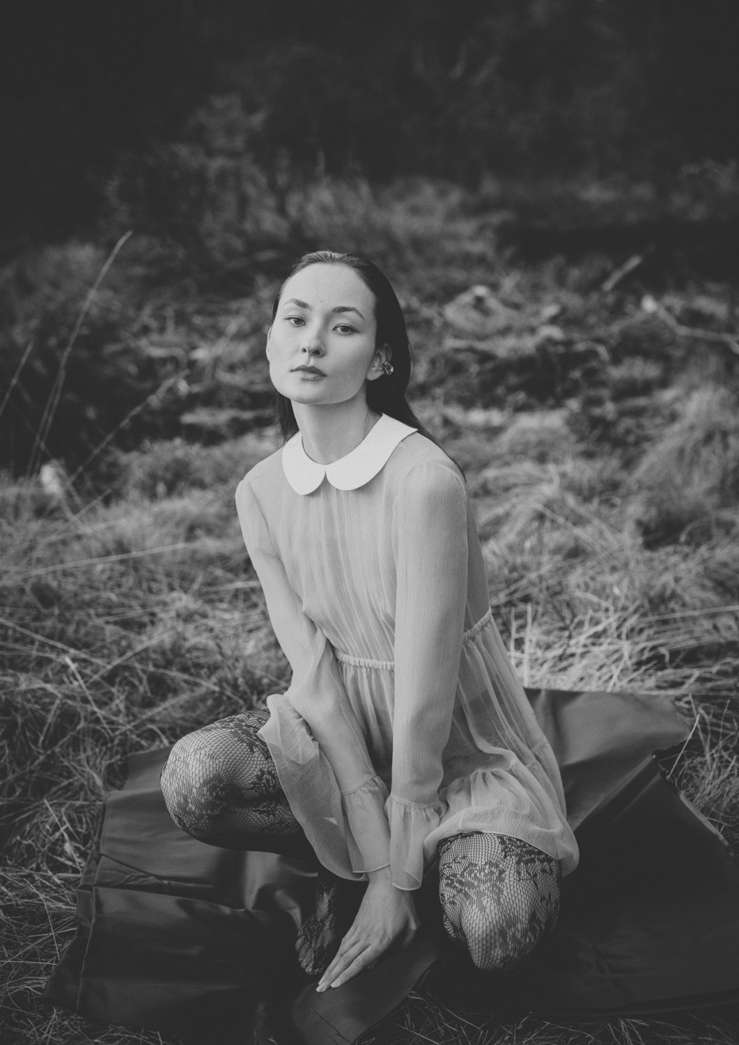 съемка ELLE Kz