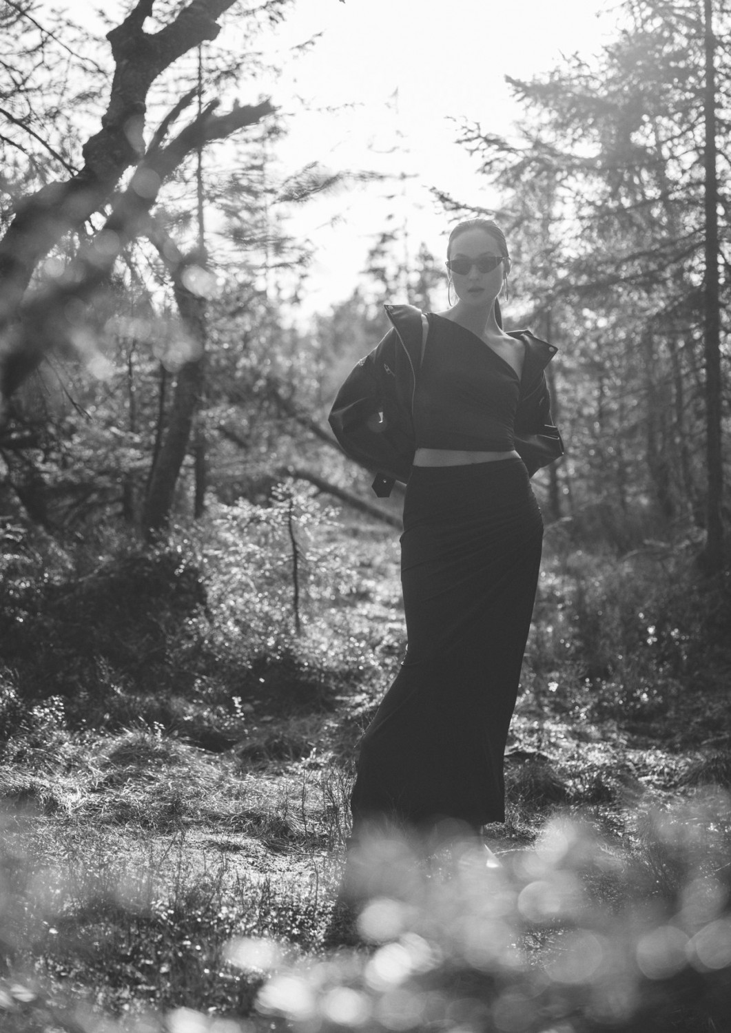 съемка ELLE Kz