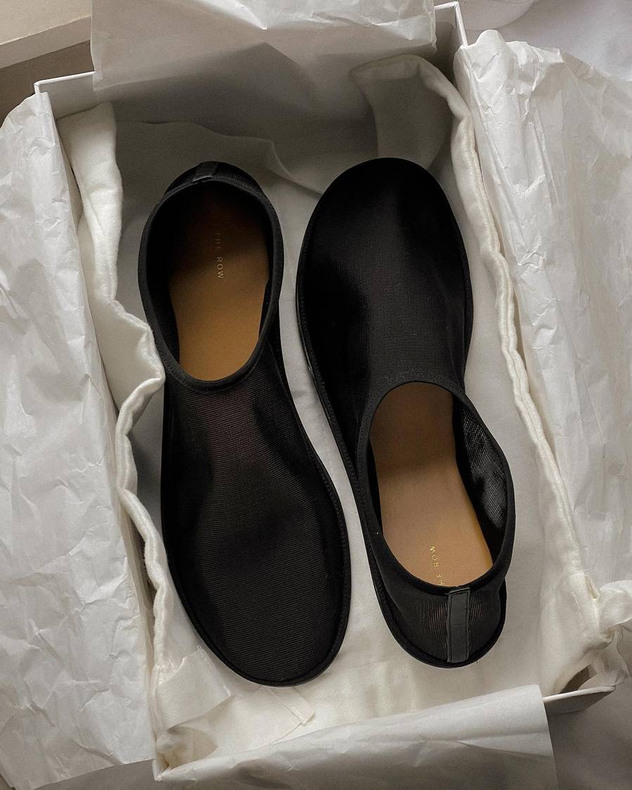 балетки прозрачные сетчатые купить