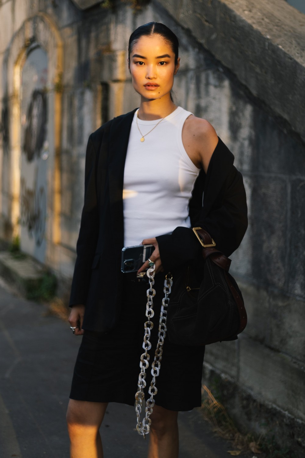 Неделя Haute Couture стритстайл