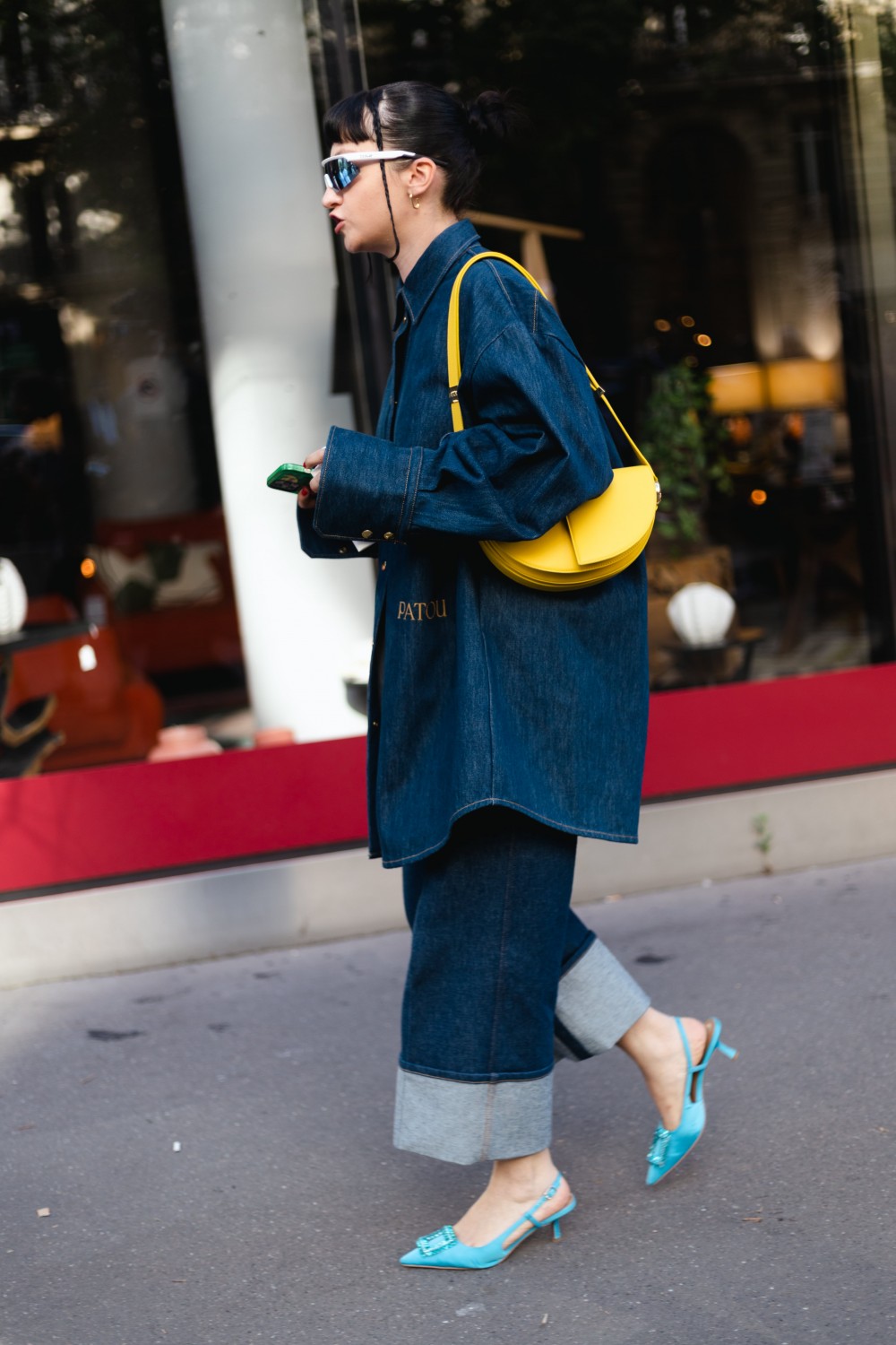 Неделя Haute Couture стритстайл