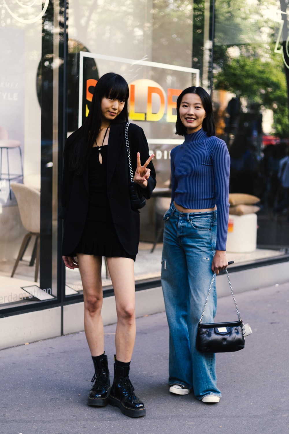 Неделя Haute Couture стритстайл